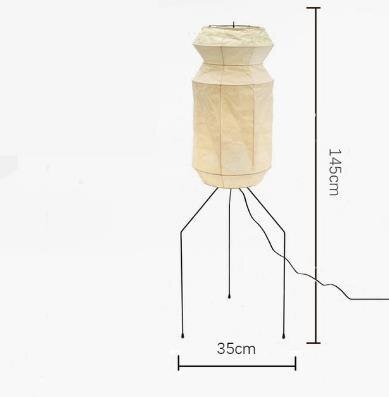 Minimalist Akari Noguchi Paper Floor Lamp - Casatrail.com