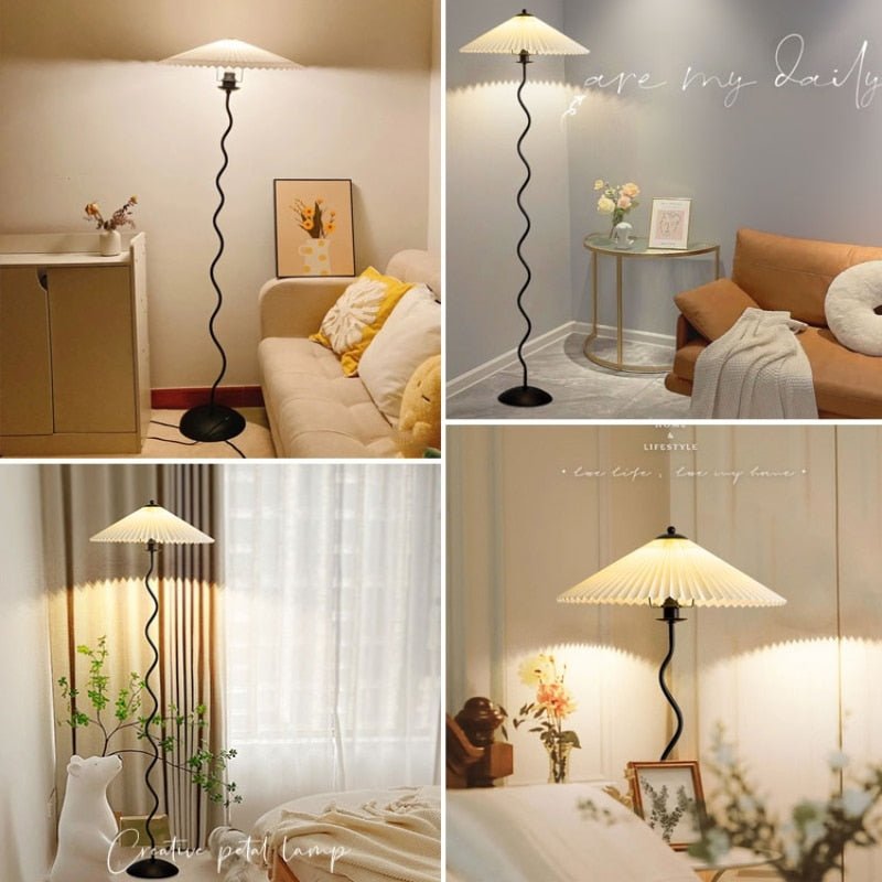 Minimalist Floor Lamp with Skirt Lampshade - Casatrail.com