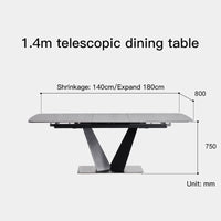 Thumbnail for Minimalist Folding Dining Table - Casatrail.com