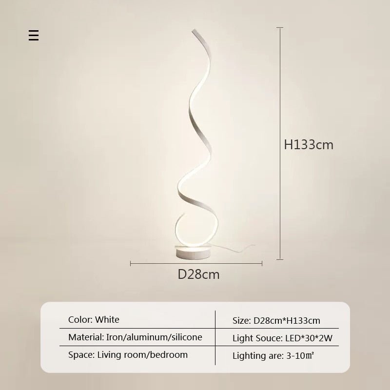 Minimalist LED Strip Floor Lamp - Casatrail.com