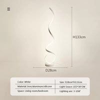 Thumbnail for Minimalist LED Strip Floor Lamp - Casatrail.com