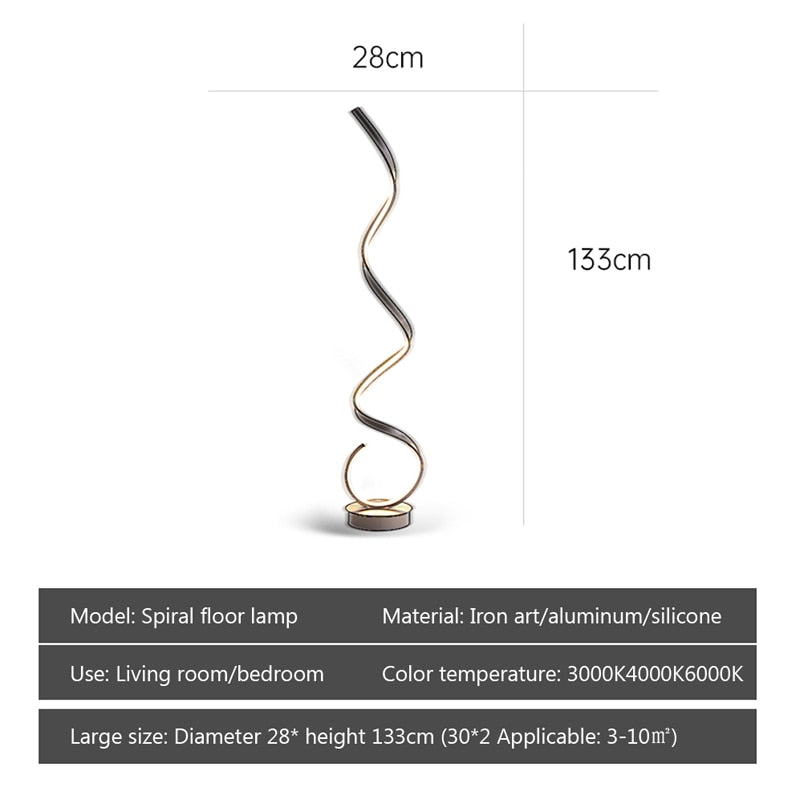 Minimalist LED Strip Floor Lamp - Casatrail.com