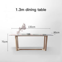 Thumbnail for Minimalist Solid Wood Dining Table - Casatrail.com