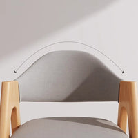 Thumbnail for Mobile Designer Wood Arm Accent Dining Chairs - Casatrail.com