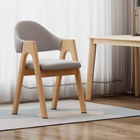 Thumbnail for Mobile Designer Wood Arm Accent Dining Chairs - Casatrail.com