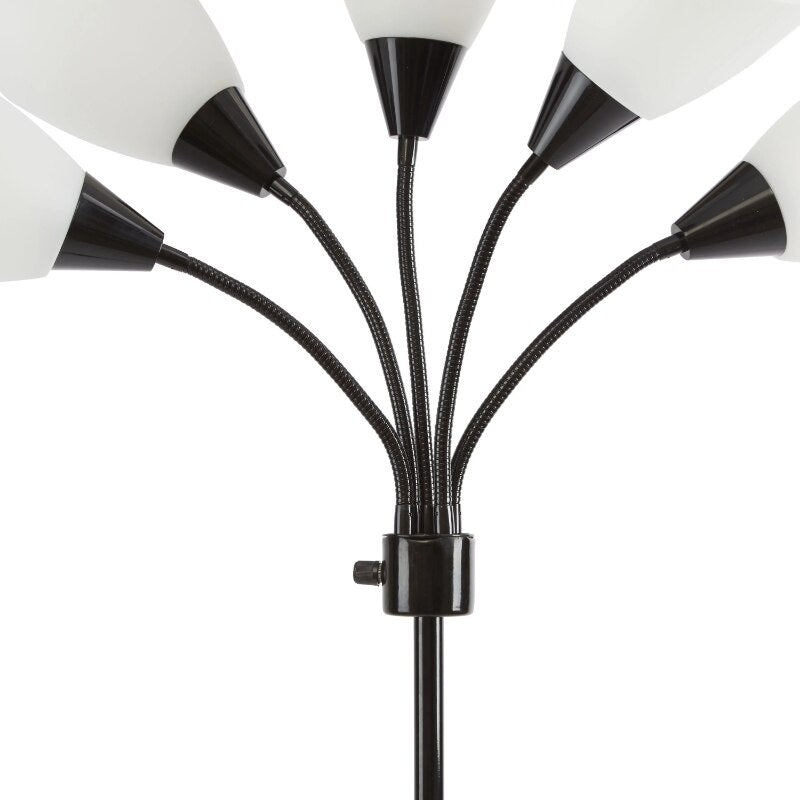 Modern 5 - Light Metal Floor Lamp - Casatrail.com