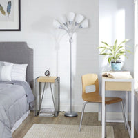 Thumbnail for Modern 5 - Light Metal Floor Lamp - Casatrail.com