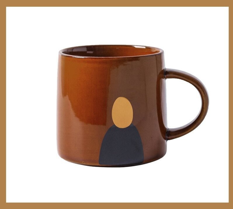 Modern Abstract Watcher Ceramic Mug - Casatrail.com