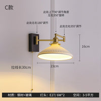 Thumbnail for Modern Black Swing Arm LED Wall Sconce - Casatrail.com