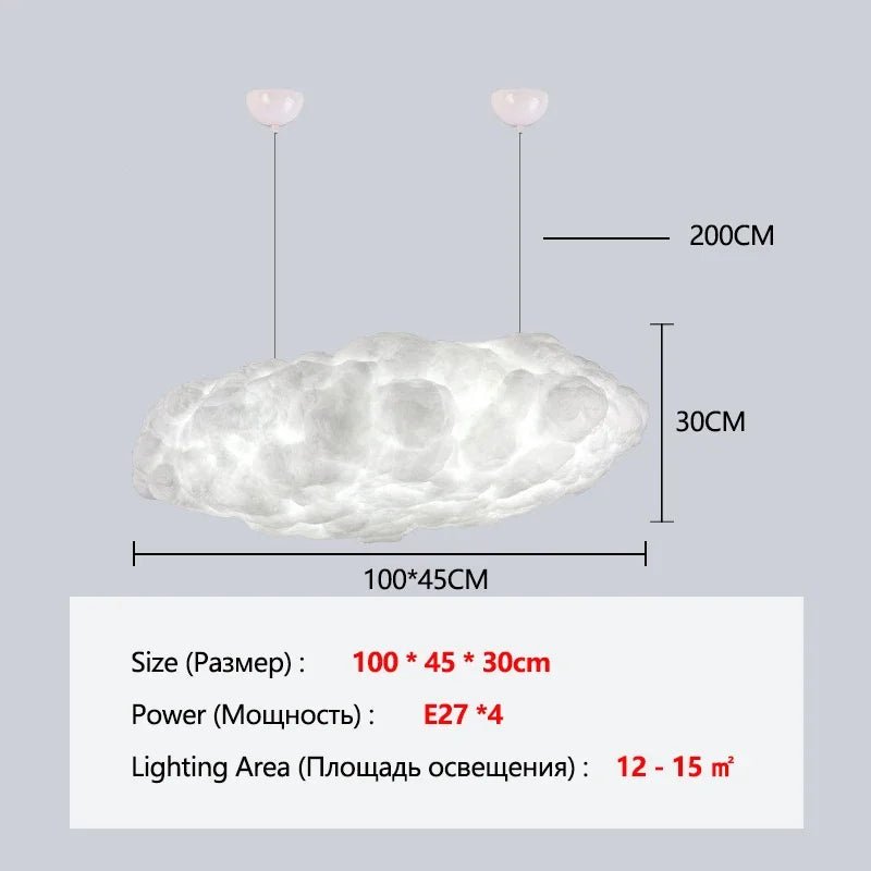 Modern Cloud Chandelier Pendant Light - Casatrail.com