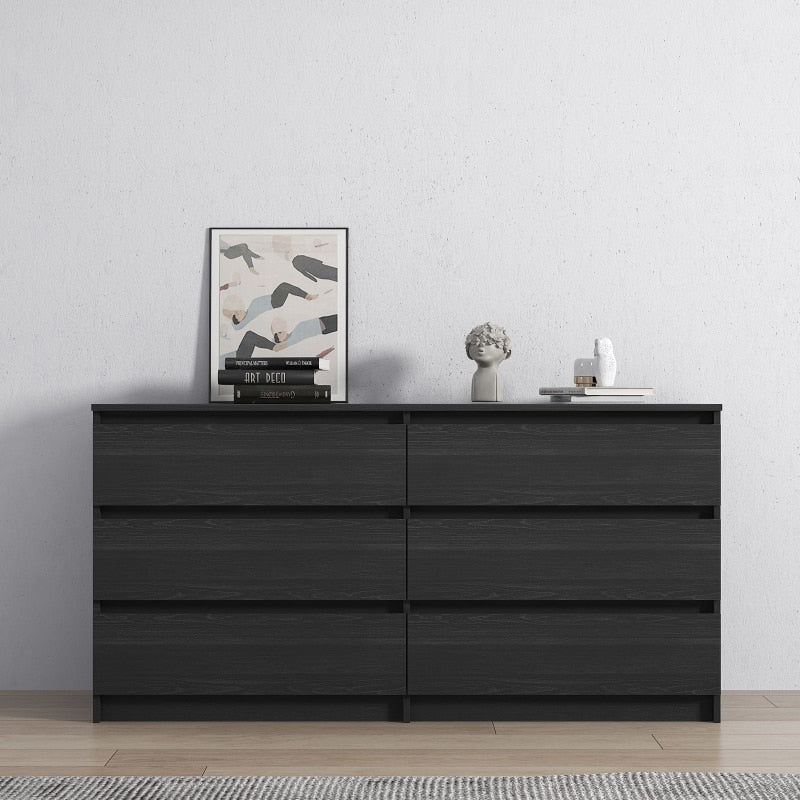 Modern Contemporary Solid Wood 6 - Drawer Cabinet - Casatrail.com