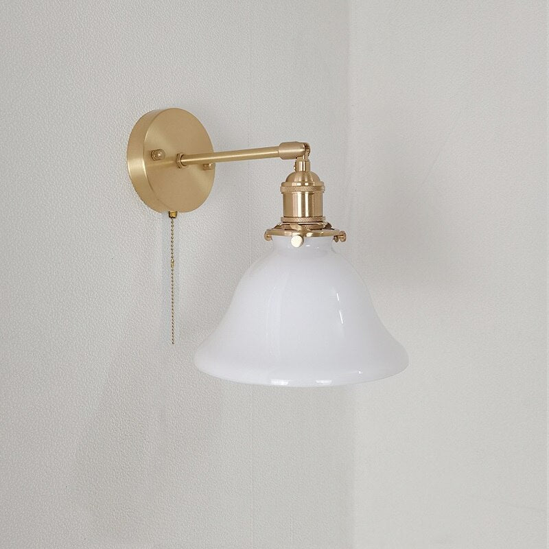 Modern Copper Wall Lamp with Swing Arm - Casatrail.com