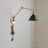 Thumbnail for Modern Copper Wall Lamp with Swing Arm - Casatrail.com