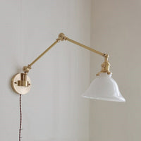 Thumbnail for Modern Copper Wall Lamp with Swing Arm - Casatrail.com