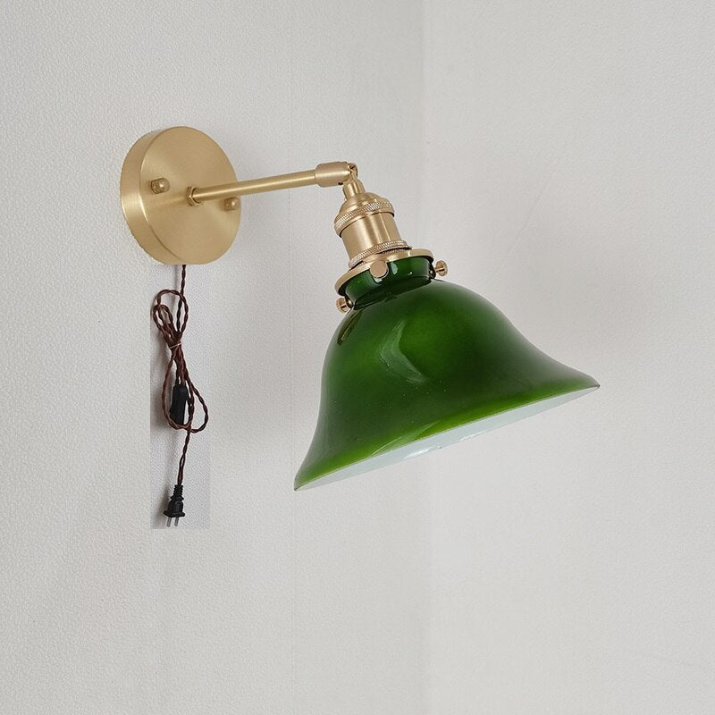 Modern Copper Wall Lamp with Swing Arm - Casatrail.com