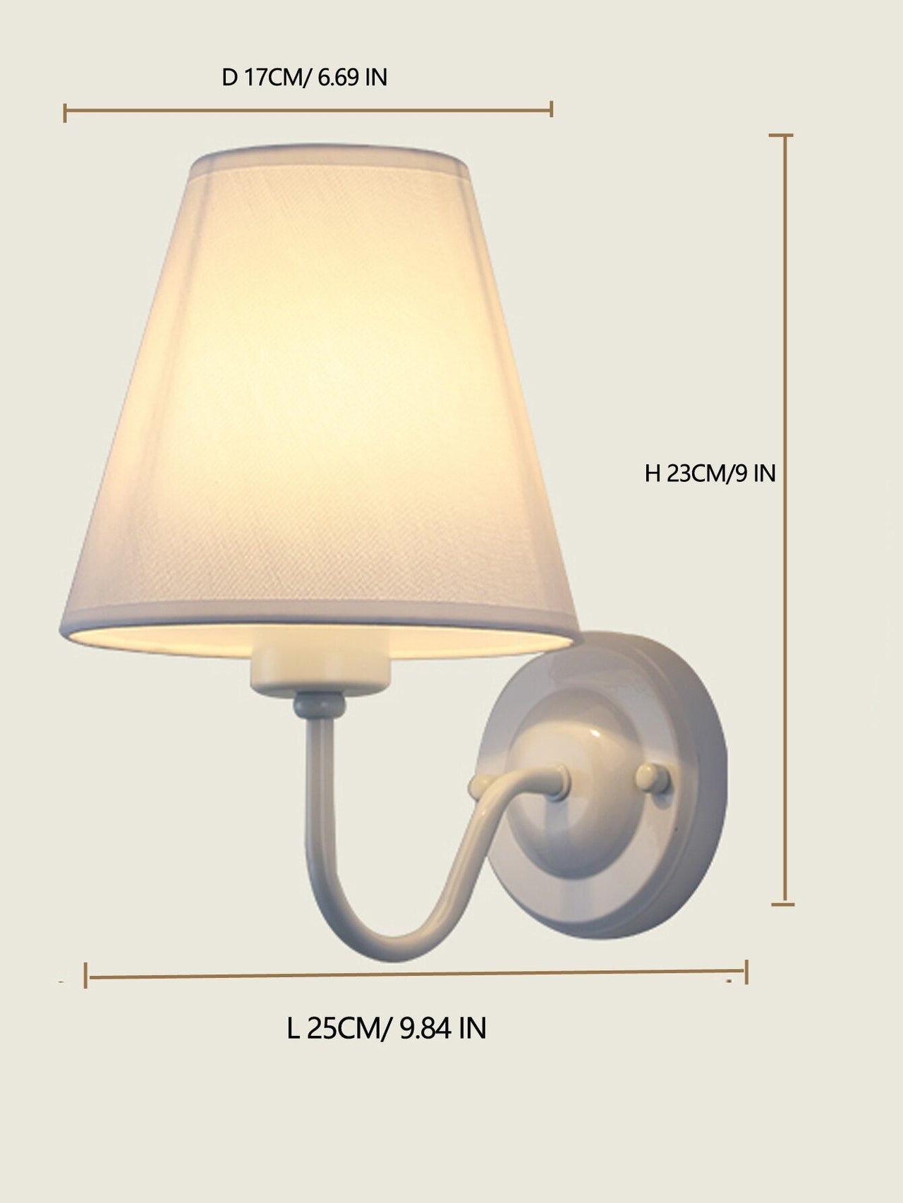 Modern E27 Indoor Wall Lamp for Living Room (Bulb Not Included) - Casatrail.com