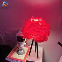 Thumbnail for Modern Feather LED Table Lamp - Casatrail.com