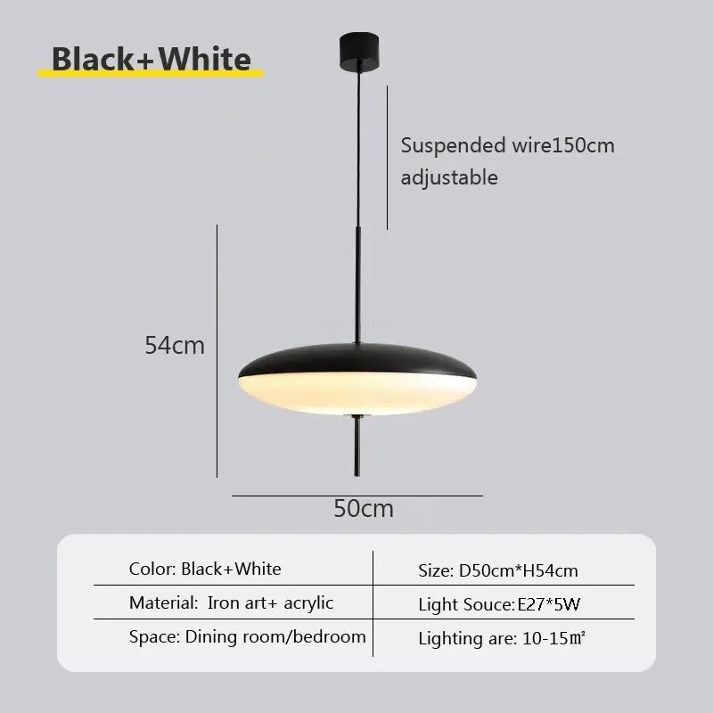 Modern Flying Saucer LED Pendant Lights - Casatrail.com