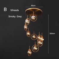 Thumbnail for Modern Glass Ball Chandelier - Pendant Lights - Casatrail.com