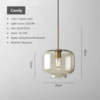 Thumbnail for Modern Glass Pendant Light - Casatrail.com