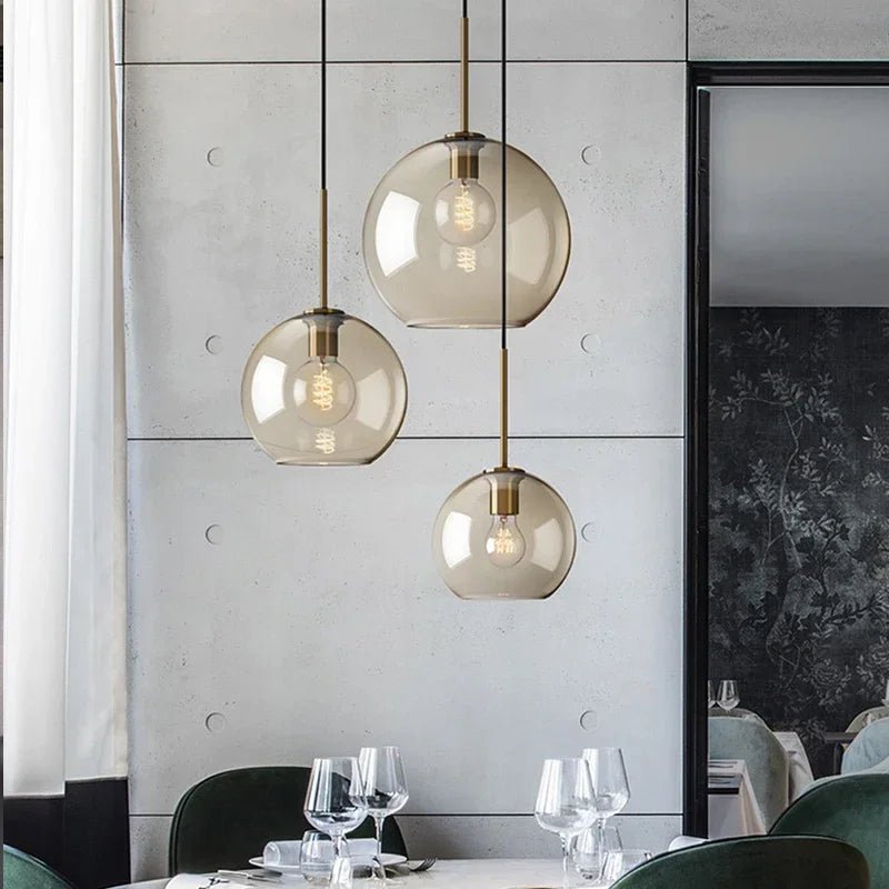 Modern Glass Pendant Light - Casatrail.com