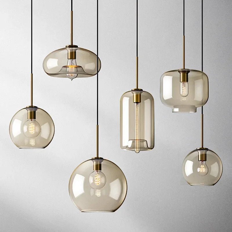 Modern Glass Pendant Light - Casatrail.com