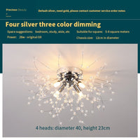Thumbnail for Modern Gold and Crystal Dandelion Chandelier - Casatrail.com