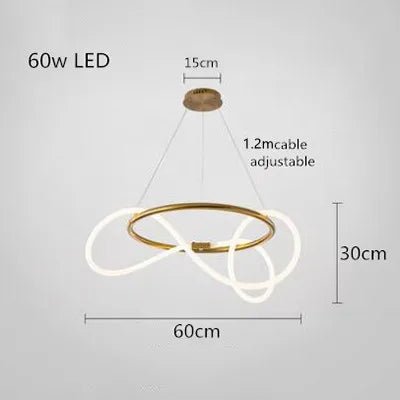 Modern LED Ceiling Chandelier - Casatrail.com