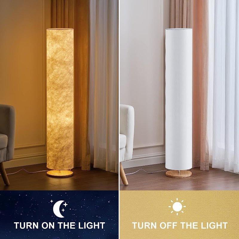 Modern LED Floor Lamp with Remote Control - Casatrail.com