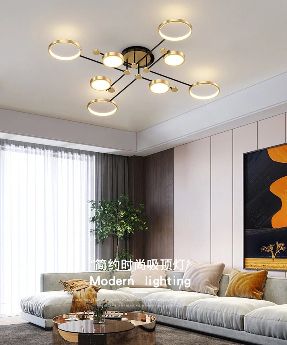 Modern LED Pendant Light With Remote Control - Casatrail.com