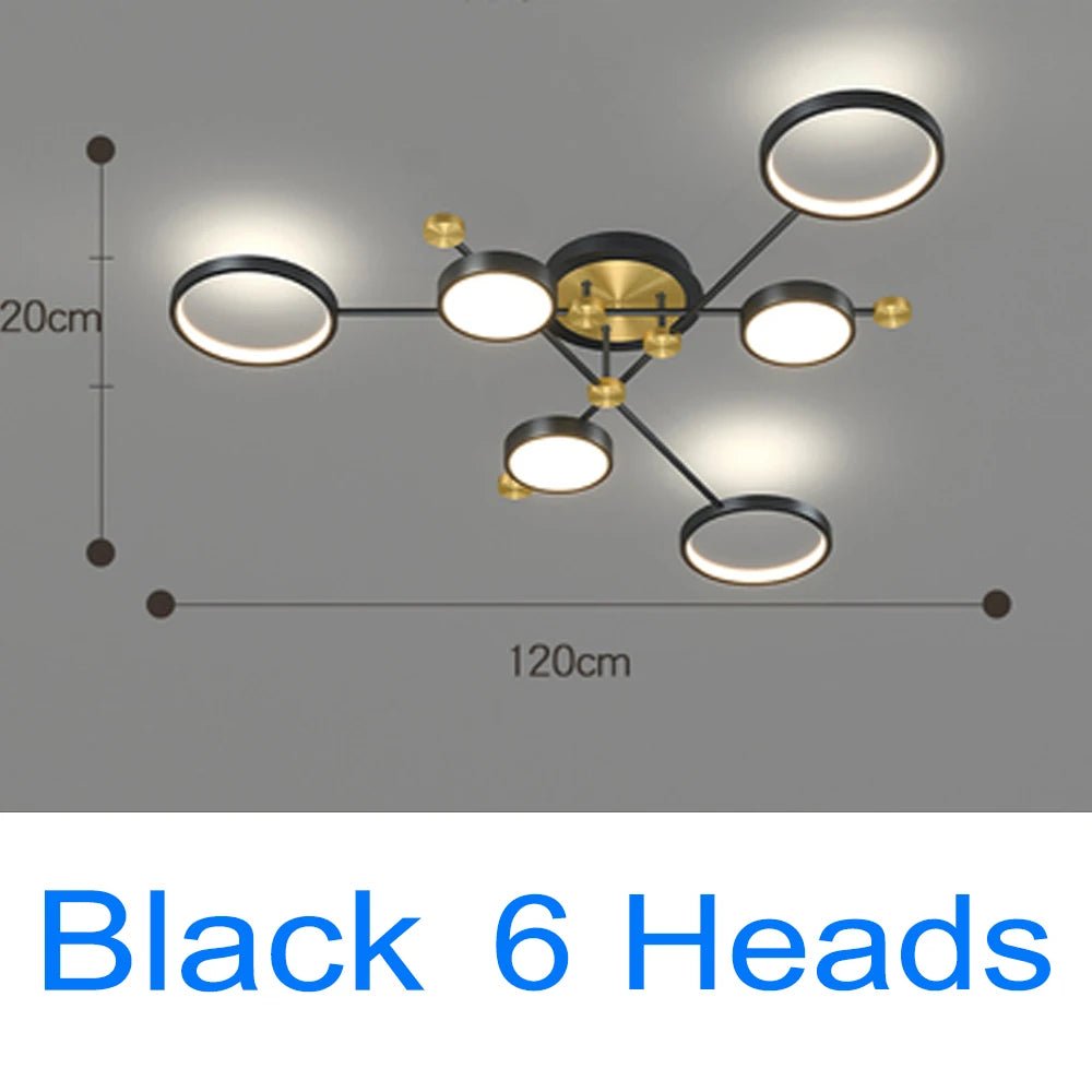 Modern LED Pendant Light With Remote Control - Casatrail.com