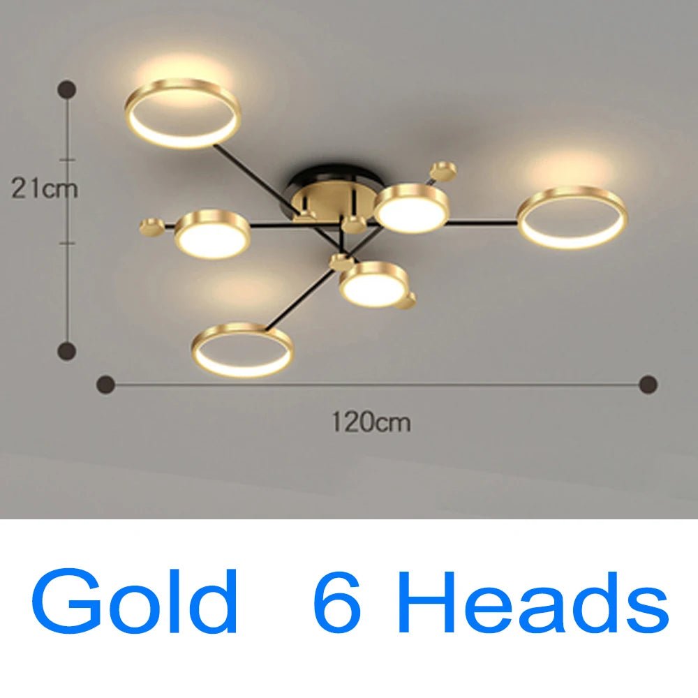 Modern LED Pendant Light With Remote Control - Casatrail.com