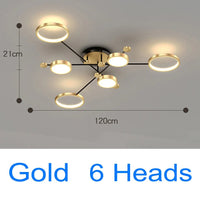 Thumbnail for Modern LED Pendant Light With Remote Control - Casatrail.com