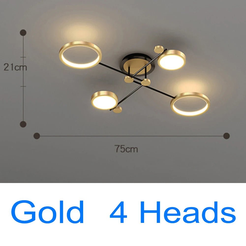 Modern LED Pendant Light With Remote Control - Casatrail.com