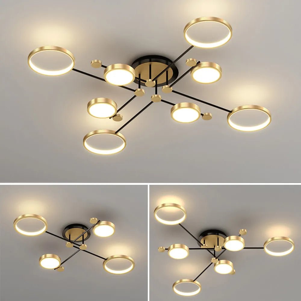 Modern LED Pendant Light With Remote Control - Casatrail.com