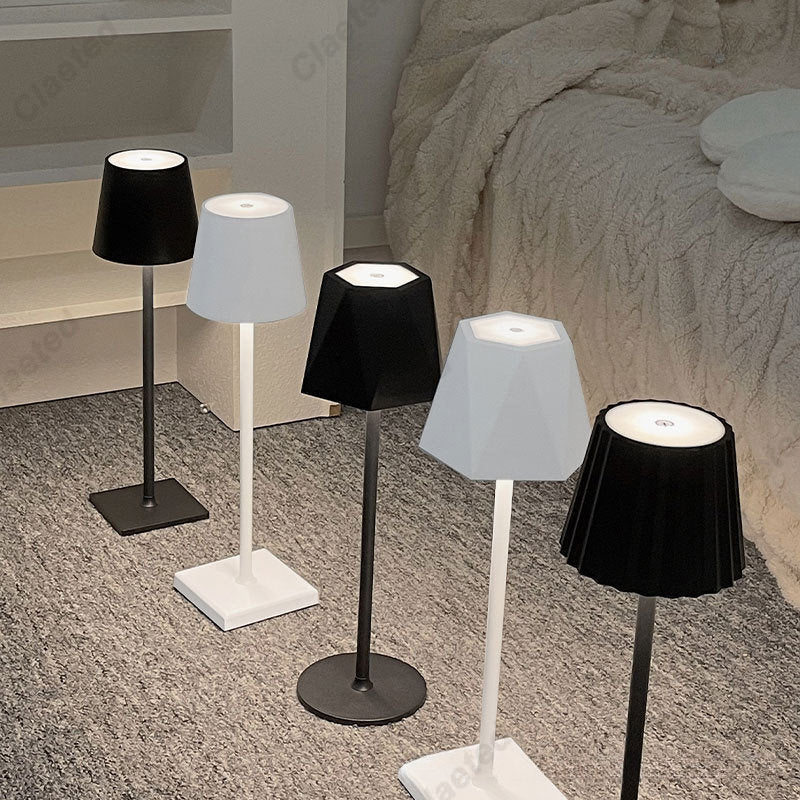 Modern LED Table Lamp with Wireless Charging - Casatrail.com