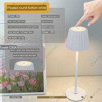 Thumbnail for Modern LED Table Lamp with Wireless Charging - Casatrail.com