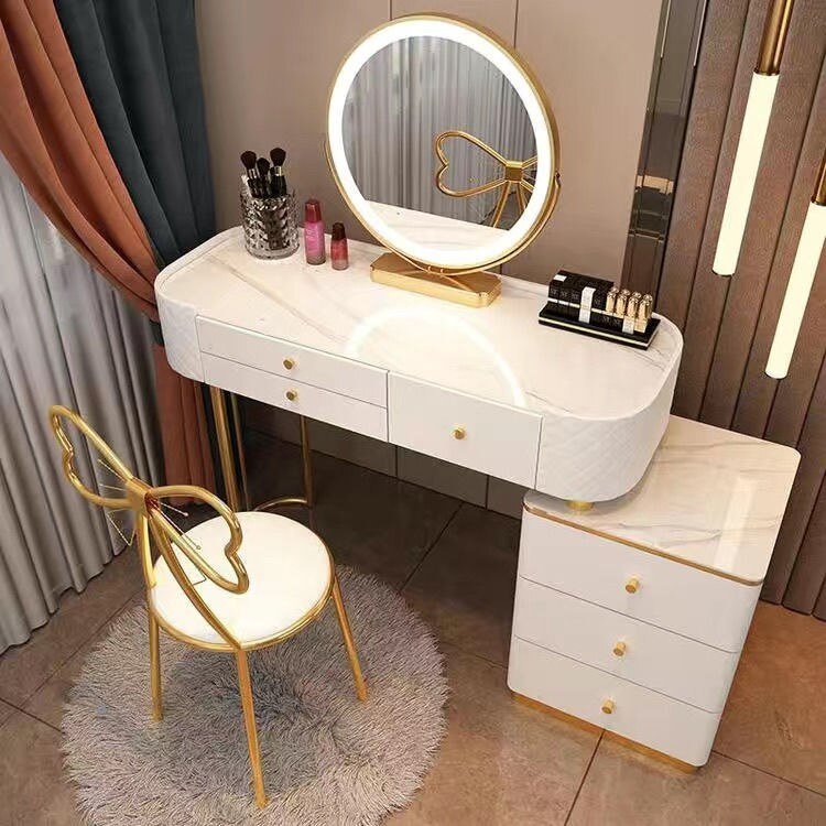 Modern LED Vanity Desk Dresser Table for Household Bedroom - Casatrail.com