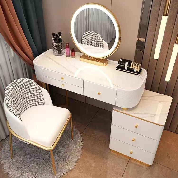 Modern LED Vanity Desk Dresser Table for Household Bedroom - Casatrail.com