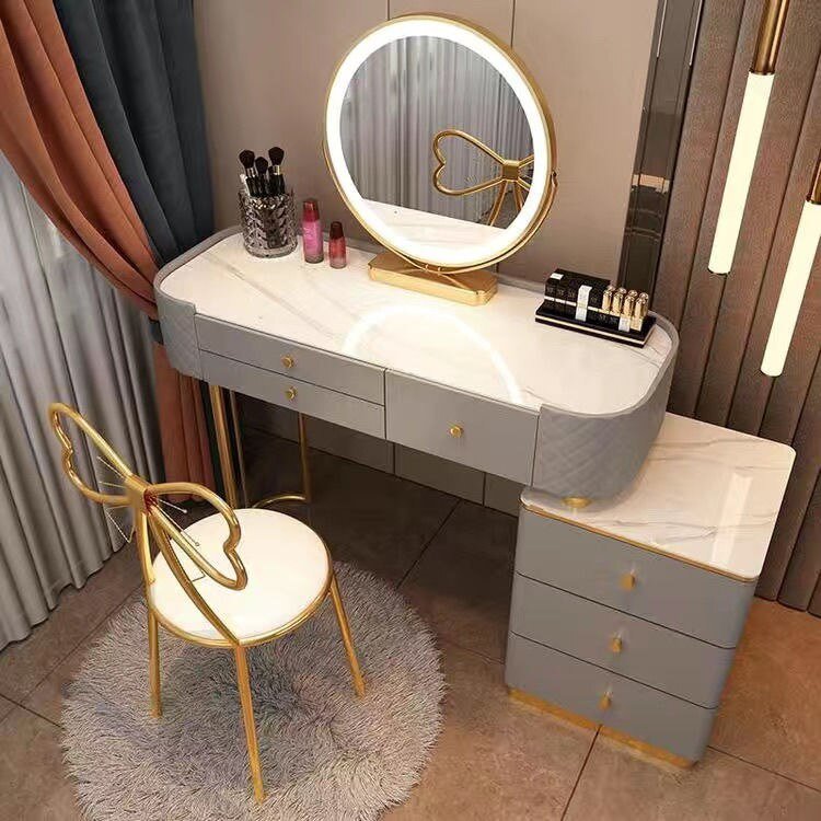 Modern LED Vanity Desk Dresser Table for Household Bedroom - Casatrail.com