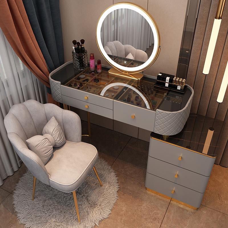 Modern LED Vanity Desk Dresser Table for Household Bedroom - Casatrail.com