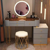 Thumbnail for Modern LED Vanity Desk Dresser Table for Household Bedroom - Casatrail.com