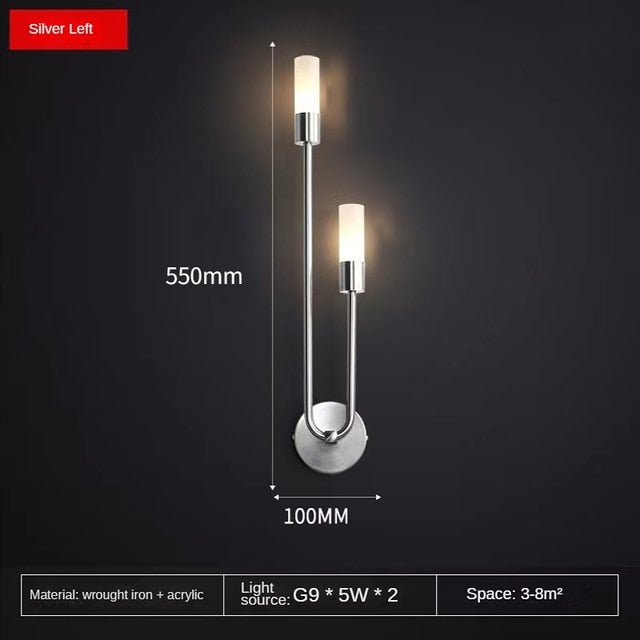 Modern LED Wall Light for Kitchens and Halls - Casatrail.com