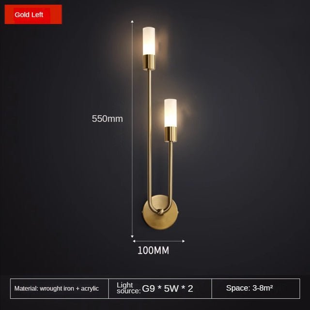 Modern LED Wall Light for Kitchens and Halls - Casatrail.com