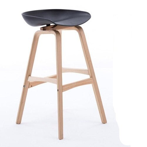 Modern Lifting Bar Stools Solid Wood Front Desk - Casatrail.com