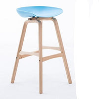 Thumbnail for Modern Lifting Bar Stools Solid Wood Front Desk - Casatrail.com