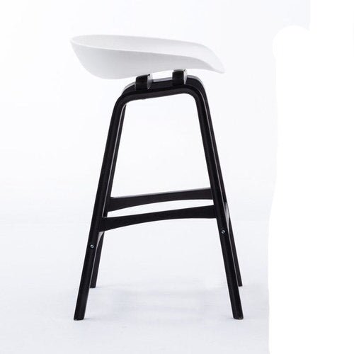 Modern Lifting Bar Stools Solid Wood Front Desk - Casatrail.com