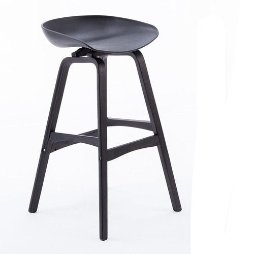 Modern Lifting Bar Stools Solid Wood Front Desk - Casatrail.com