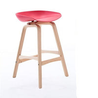 Thumbnail for Modern Lifting Bar Stools Solid Wood Front Desk - Casatrail.com