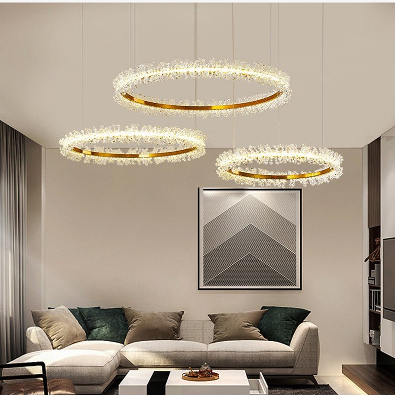 Modern Living Room Crystal Chandelier - Casatrail.com